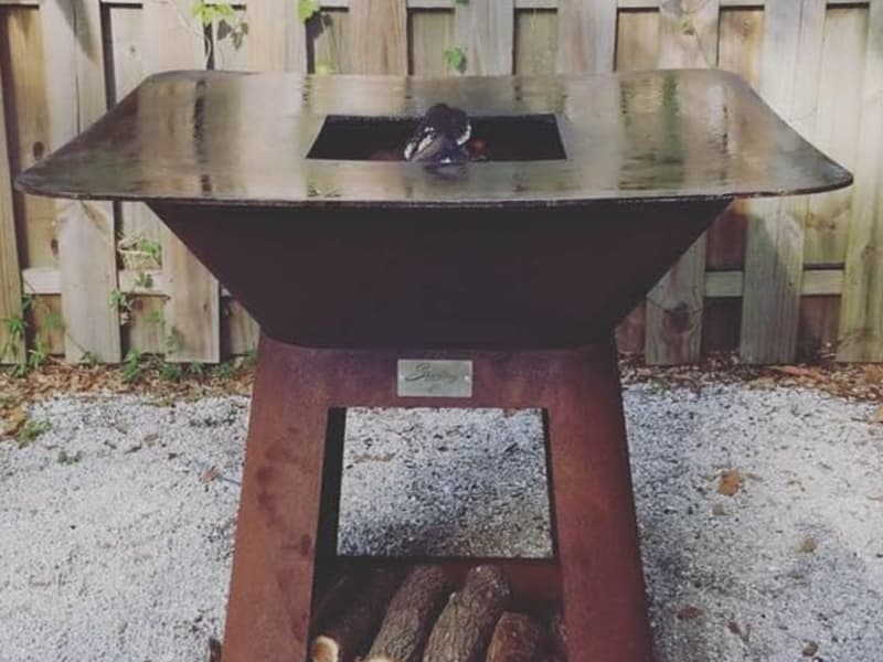 Corten Barbecue Stove Supplier Mexico